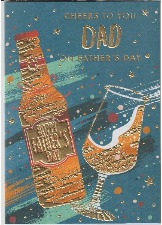 Cheers To You Dad On Father's Day